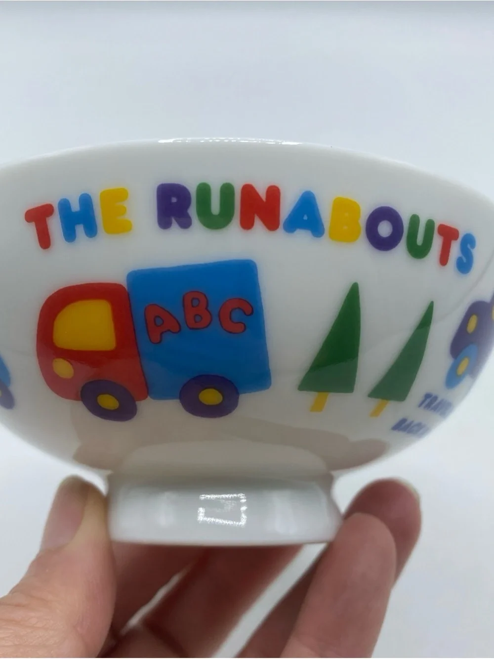 Vintage Runabouts Sanrio Cup Rice Bowl Soup  Hello Kitty Car Truck Travel Kawaii